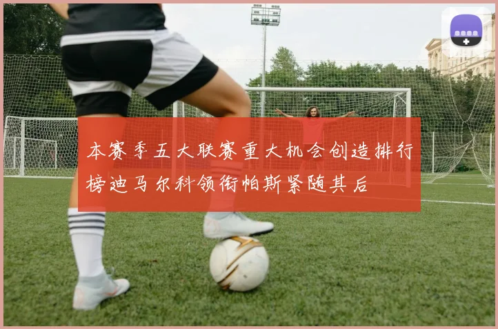 本赛季五大联赛重大机会创造排行榜迪马尔科领衔帕斯紧随其后