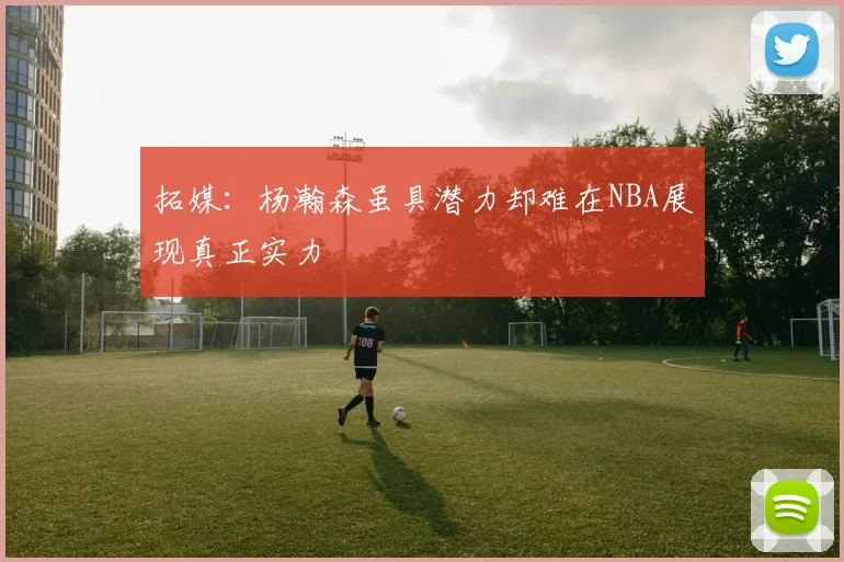 拓媒：杨瀚森虽具潜力却难在NBA展现真正实力