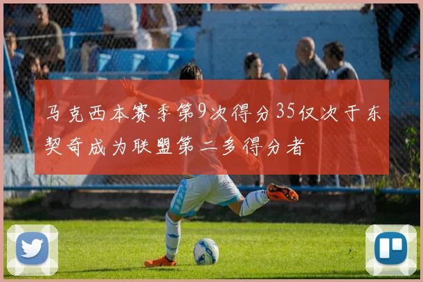 马克西本赛季第9次得分35仅次于东契奇成为联盟第二多得分者